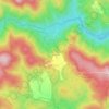 Mapa topográfico Il Belagaio, altitud, relieve