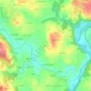 Mapa topográfico Locsamzun, altitud, relieve