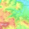 Mapa topográfico Proß, altitud, relieve