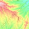 Mapa topográfico Payapa Ilaya, altitud, relieve
