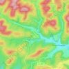 Mapa topográfico Wildenguth, altitud, relieve