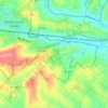 Mapa topográfico Hohwiller, altitud, relieve