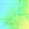 Mapa topográfico Inas, altitud, relieve