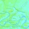 Mapa topográfico Sumpadang, altitud, relieve