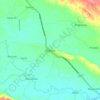 Mapa topográfico Tagbina, altitud, relieve