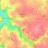 Mapa topográfico Le Petit Mesnil, altitud, relieve