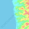 Mapa topográfico Balaring, altitud, relieve