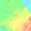 Mapa topográfico Foros de Salvaterra, altitud, relieve