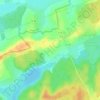 Mapa topográfico La Ganze Baisse, altitud, relieve