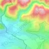 Mapa topográfico Bajanda, altitud, relieve