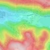 Mapa topográfico La Broche du Lard, altitud, relieve