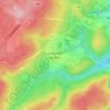 Mapa topográfico Laneuville-au-Bois, altitud, relieve