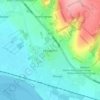 Mapa topográfico Elloughton, altitud, relieve