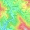 Mapa topográfico Grafenried, altitud, relieve