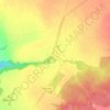 Mapa topográfico Ломаха, altitud, relieve
