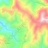 Mapa topográfico Bila, altitud, relieve