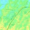 Mapa topográfico Cijengkol, altitud, relieve