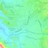 Mapa topográfico Bella Pampa, altitud, relieve