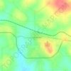 Mapa topográfico Urambo, altitud, relieve