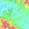 Mapa topográfico Ustárroz, altitud, relieve