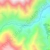 Mapa topográfico Cacaopampa, altitud, relieve