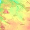 Mapa topográfico Павелки, altitud, relieve