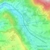 Mapa topográfico Görschnitz, altitud, relieve