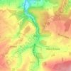 Mapa topográfico Acoz, altitud, relieve