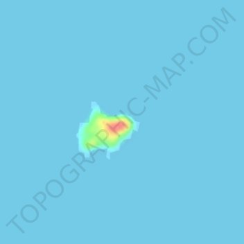 Mapa topográfico 鸡鸣岛灯塔, altitud, relieve