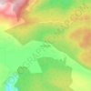Mapa topográfico Karagöl Yaylası, altitud, relieve