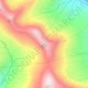 Mapa topográfico Navirnar, altitud, relieve