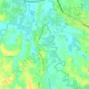 Mapa topográfico Pasir Bolang, altitud, relieve