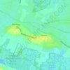 Mapa topográfico Oxenpill, altitud, relieve