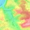 Mapa topográfico Sulz, altitud, relieve