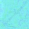 Mapa topográfico Le Baraud, altitud, relieve