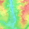 Mapa topográfico Sudermühlen, altitud, relieve
