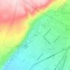 Mapa topográfico Para, altitud, relieve