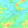 Mapa topográfico El Callao, altitud, relieve