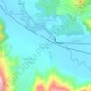Mapa topográfico Queromarca Urpaya, altitud, relieve