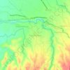 Mapa topográfico Tulay Silangan, altitud, relieve
