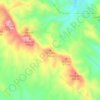 Mapa topográfico El Loro, altitud, relieve