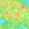 Mapa topográfico Вишнёвка, altitud, relieve