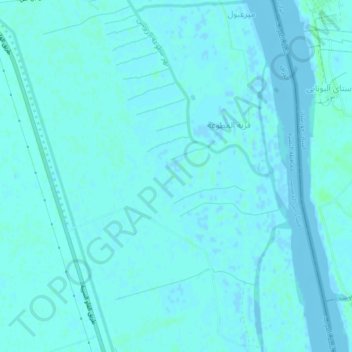 Mapa topográfico Ruays, altitud, relieve