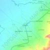 Mapa topográfico Muyapá, altitud, relieve