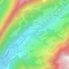 Mapa topográfico La Maisondraz, altitud, relieve