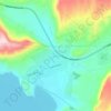 Mapa topográfico Çayırhan, altitud, relieve
