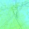 Mapa topográfico Samput, altitud, relieve