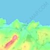 Mapa topográfico Portsoy, altitud, relieve