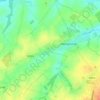 Mapa topográfico Waya, altitud, relieve