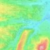 Mapa topográfico Chervinges, altitud, relieve